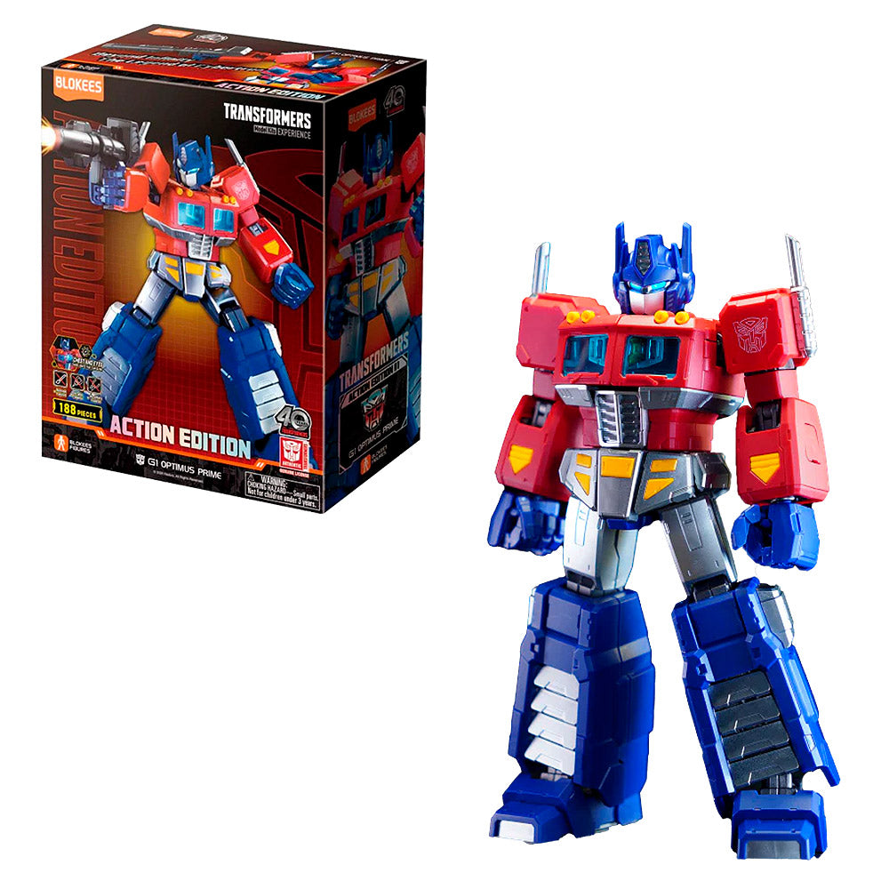 TRANSFORMERS ACTION EDITION G1 OPTIMUS PRIME TRANSFORMERS ACTION EDITION G1 OPTIMUS PRIME